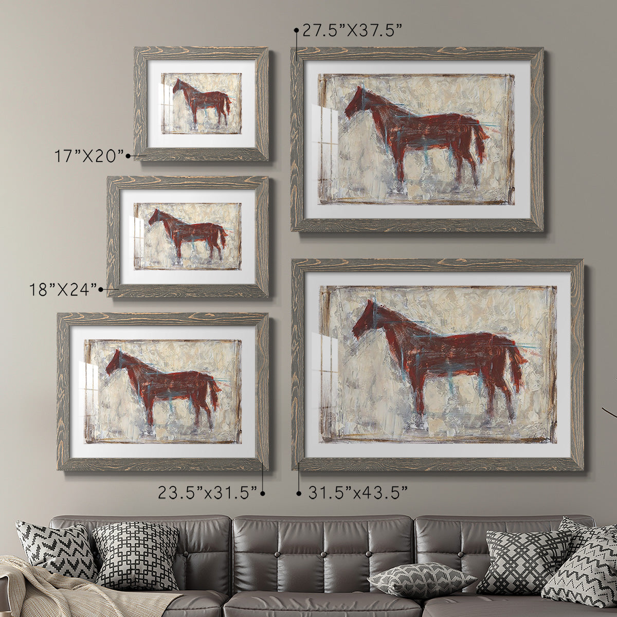 Iron Equine I-Premium Framed Print - Ready to Hang