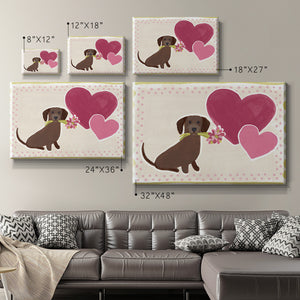 Dachshund Delight Collection A Premium Gallery Wrapped Canvas - Ready to Hang