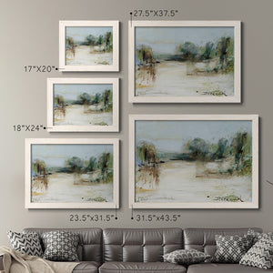 Wintery Horizon III-Premium Framed Canvas - Ready to Hang