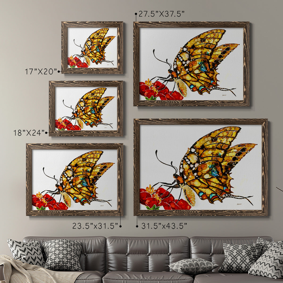 Wings II-Premium Framed Canvas - Ready to Hang