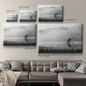 Island Fog Premium Gallery Wrapped Canvas - Ready to Hang