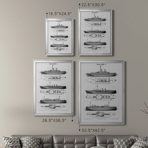 Industrial Ship Premium Framed Print - Ready to Hang