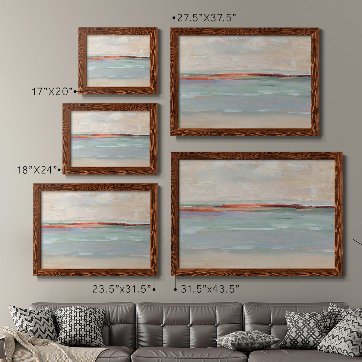 Sienna Horizon I-Premium Framed Canvas - Ready to Hang