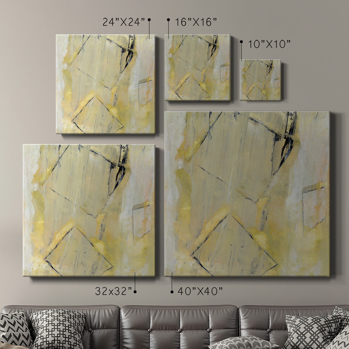 Airy II-Premium Gallery Wrapped Canvas - Ready to Hang