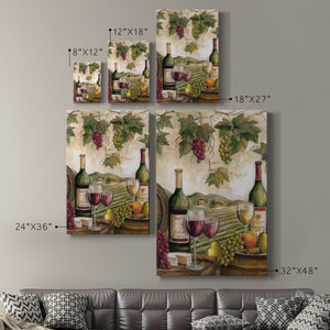 Country Red and White - Canvas Art Print