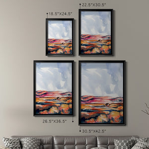 Chromatic Landscapes I Premium Framed Print - Ready to Hang