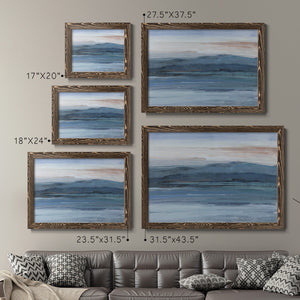 Across The Lake-Premium Framed Canvas - Ready to Hang