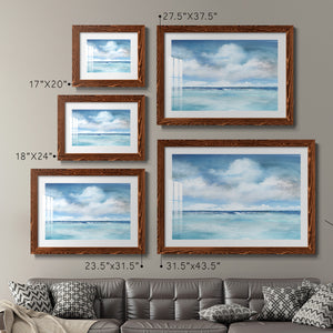 Caribbean Clouds-Premium Framed Print - Ready to Hang