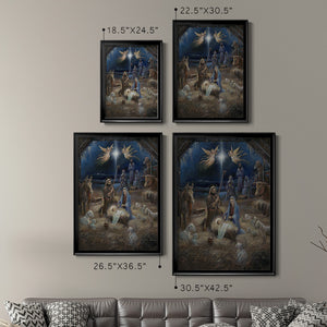 Silent Night Premium Framed Print - Ready to Hang