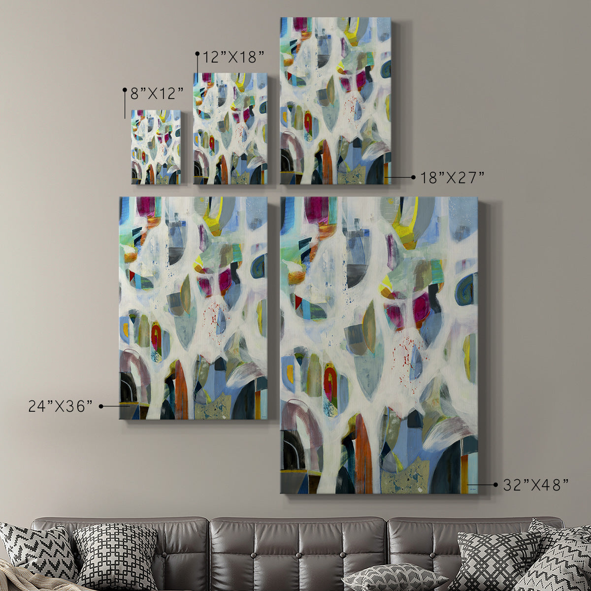 Interaction Premium Gallery Wrapped Canvas - Ready to Hang