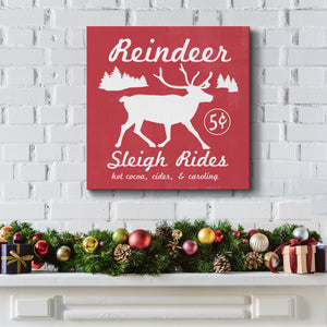 Reindeer Rides I-Premium Gallery Wrapped Canvas - Ready to Hang