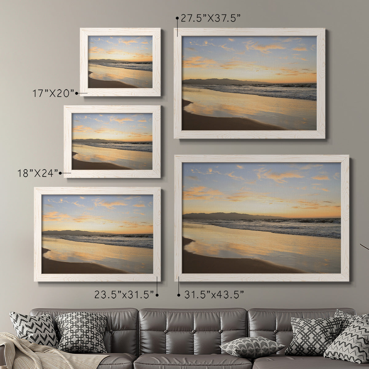 Peaceful Shore-Premium Framed Canvas - Ready to Hang