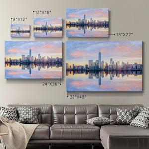 Manhattan Skyline Premium Gallery Wrapped Canvas - Ready to Hang