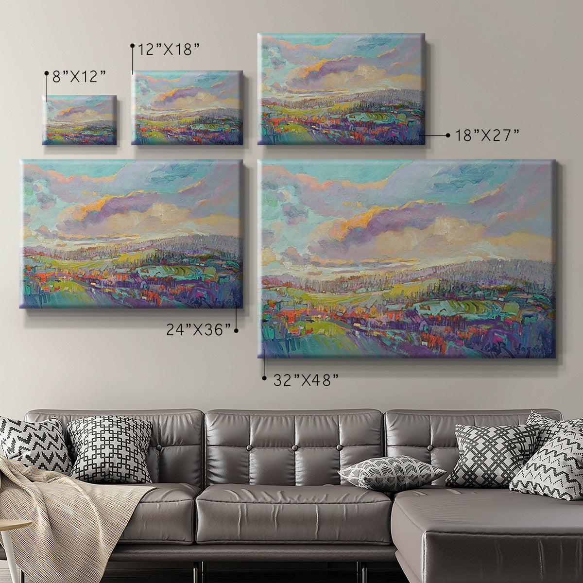 Land of Milk and Honey Premium Gallery Wrapped Canvas - Ready to Hang
