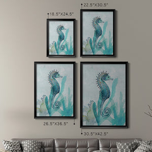 Seahorse I Premium Framed Print - Ready to Hang