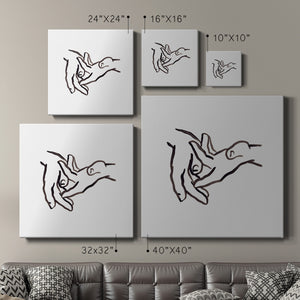 Hand Study II-Premium Gallery Wrapped Canvas - Ready to Hang