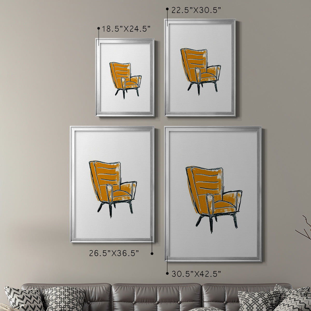 Take a Seat III Premium Framed Print - Ready to Hang