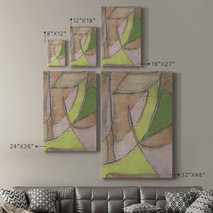 Many Layers II Premium Gallery Wrapped Canvas - Ready to Hang