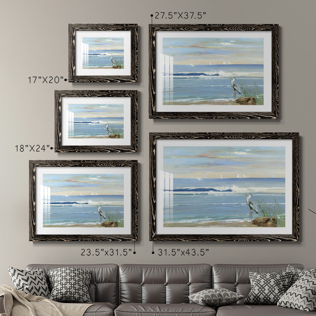 Sunrise Bay-Premium Framed Print - Ready to Hang