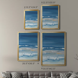 Coastal Colors I Premium Framed Print - Ready to Hang