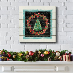 Oh Christmas Tree-Premium Gallery Wrapped Canvas - Ready to Hang
