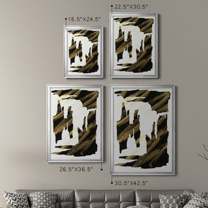 Onyx Obelisks II Premium Framed Print - Ready to Hang