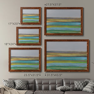 Parallel Striae I-Premium Framed Canvas - Ready to Hang