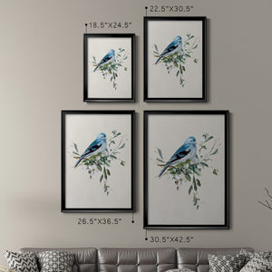 Bluebird Happy I Premium Framed Print - Ready to Hang