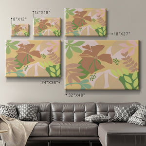 Neutral Blooms IV Premium Gallery Wrapped Canvas - Ready to Hang