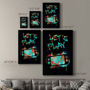 Gamer Tag III Premium Gallery Wrapped Canvas - Ready to Hang