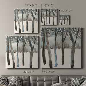 Winter Treeline I-Premium Gallery Wrapped Canvas - Ready to Hang