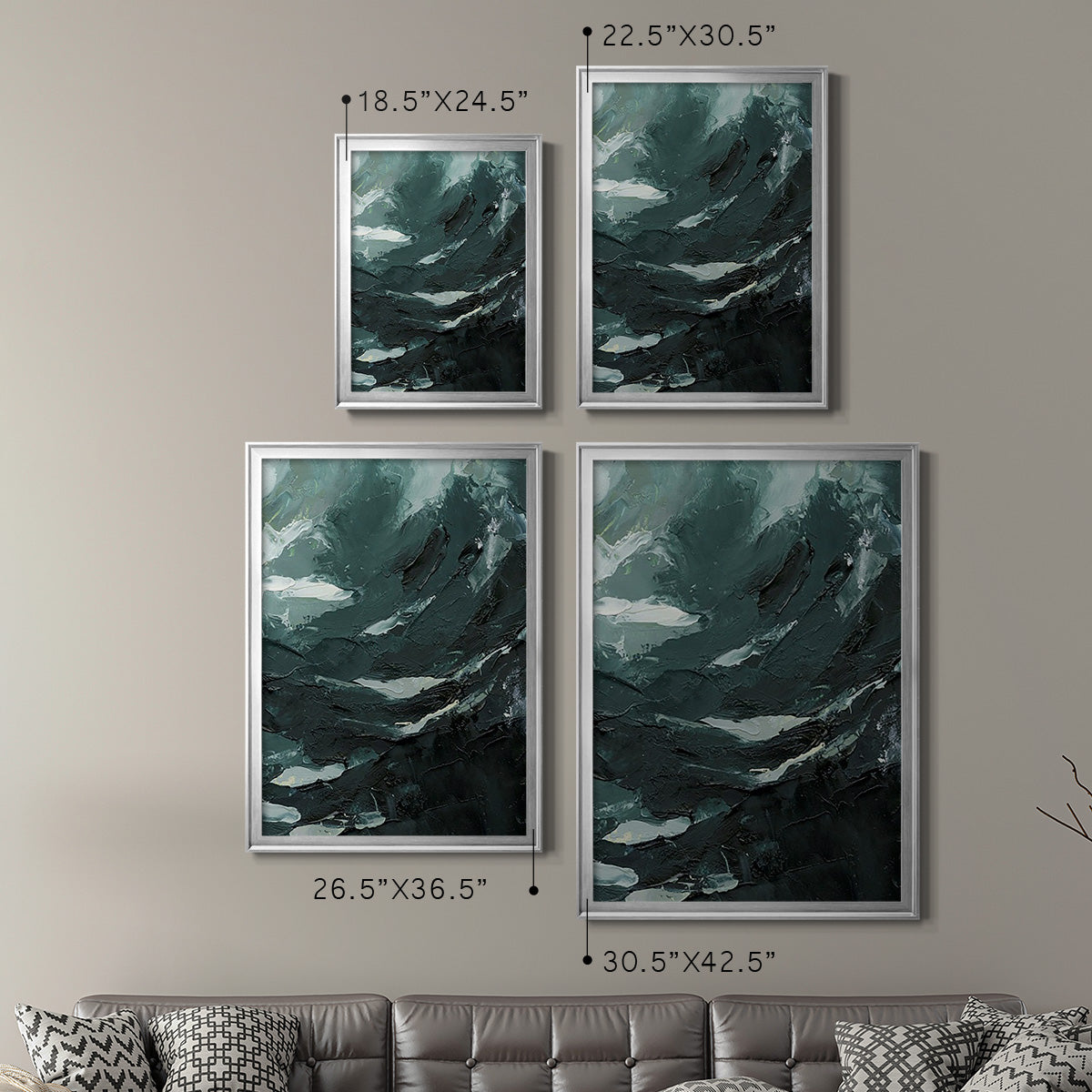 Lost in the Sea II Premium Framed Print - Ready to Hang
