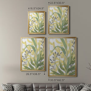 Sea Grass Fresco I Premium Framed Print - Ready to Hang