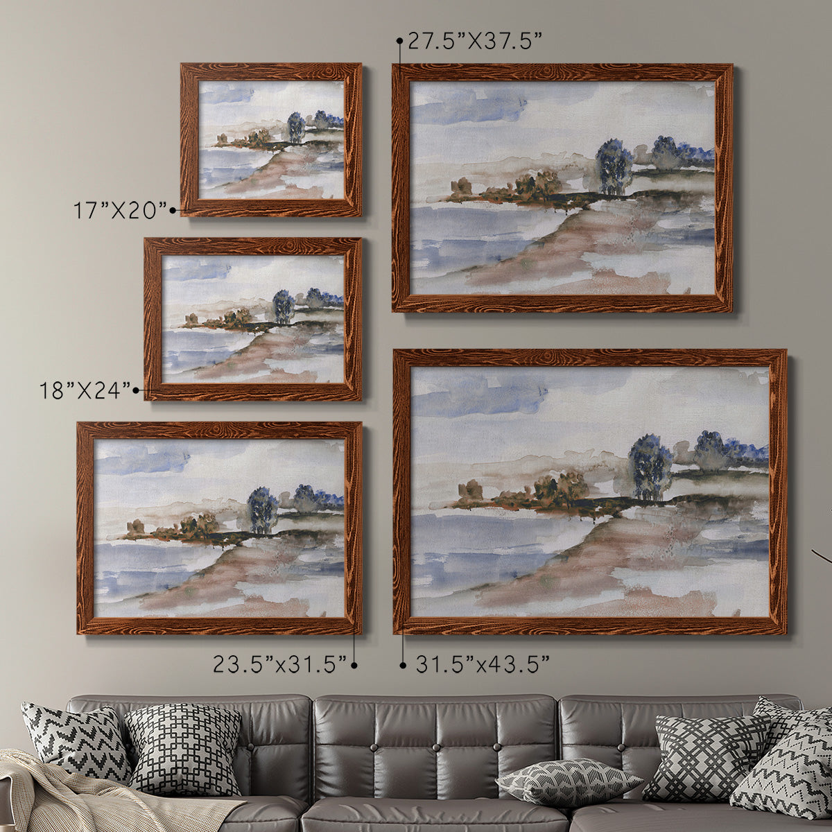 Mountain Cove-Premium Framed Canvas - Ready to Hang