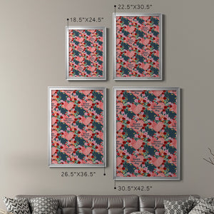 Sweet Hearts Collection E Premium Framed Print - Ready to Hang