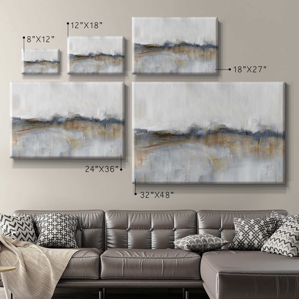 Autumnal Tide Premium Gallery Wrapped Canvas - Ready to Hang