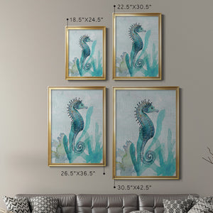 Seahorse I Premium Framed Print - Ready to Hang