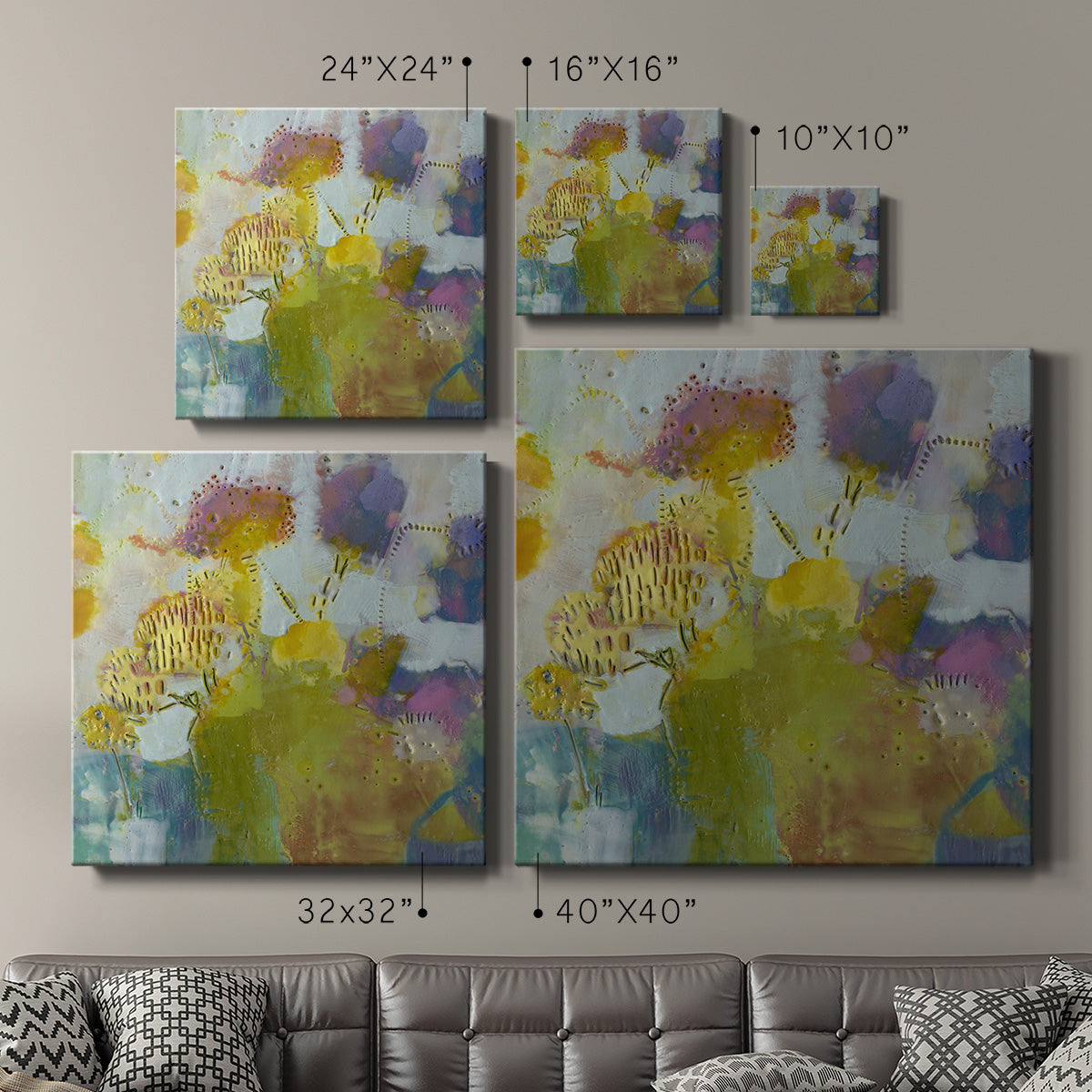 Floare III-Premium Gallery Wrapped Canvas - Ready to Hang