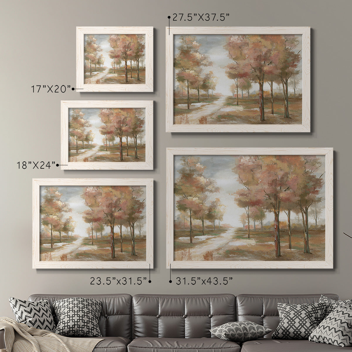 Pastel Park-Premium Framed Canvas - Ready to Hang