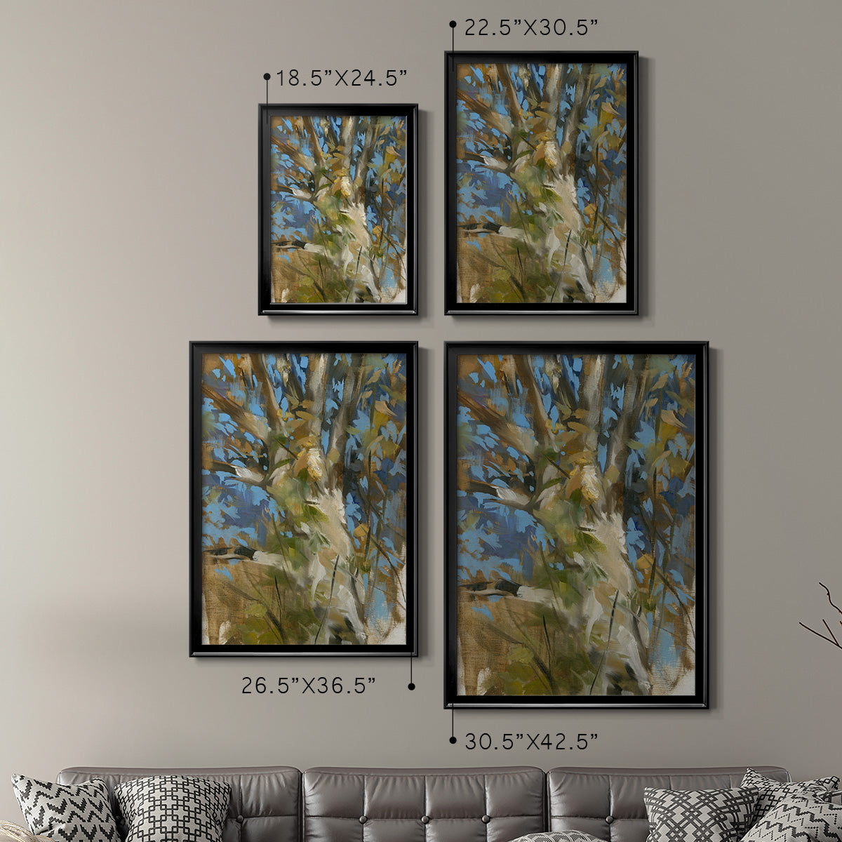 Oak Tree Premium Framed Print - Ready to Hang