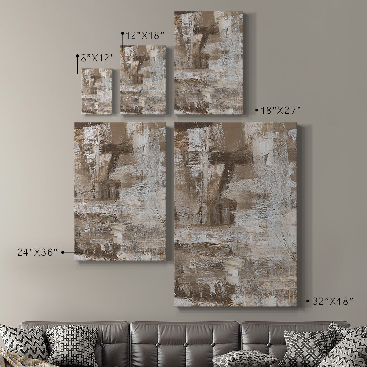 Bronzed II Premium Gallery Wrapped Canvas - Ready to Hang