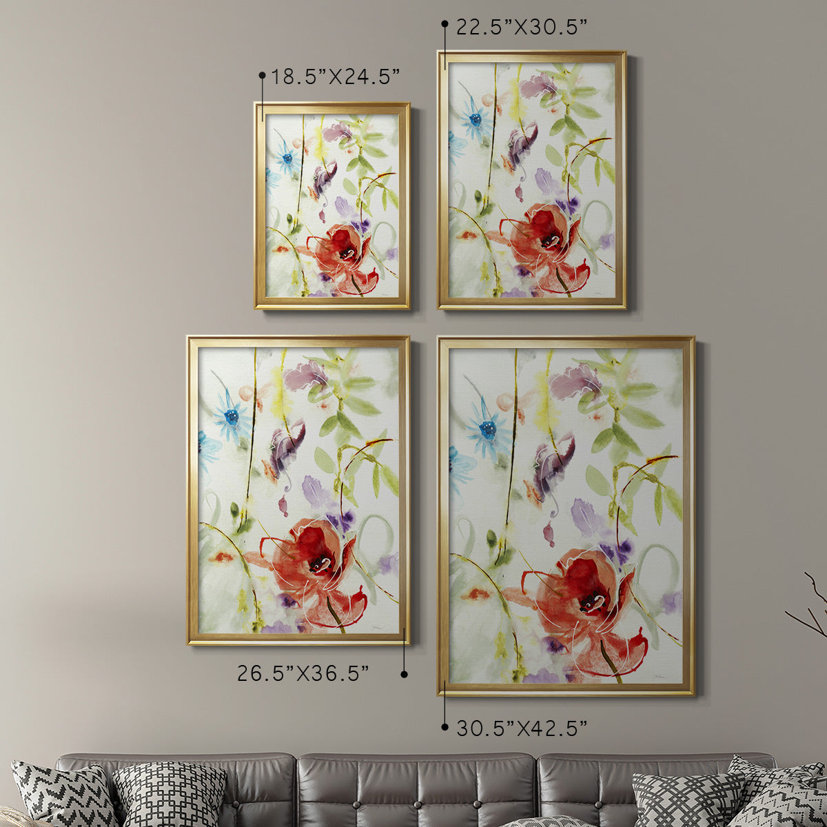 Color Of Summer II Premium Framed Print - Ready to Hang