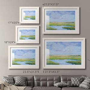 Summer Marsh I-Premium Framed Print - Ready to Hang