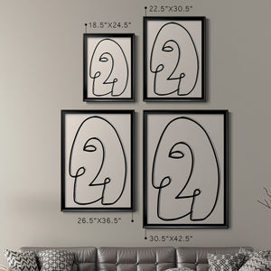 Face It II Premium Framed Print - Ready to Hang