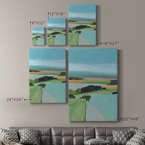 Bright Colored Countryside III Premium Gallery Wrapped Canvas - Ready to Hang