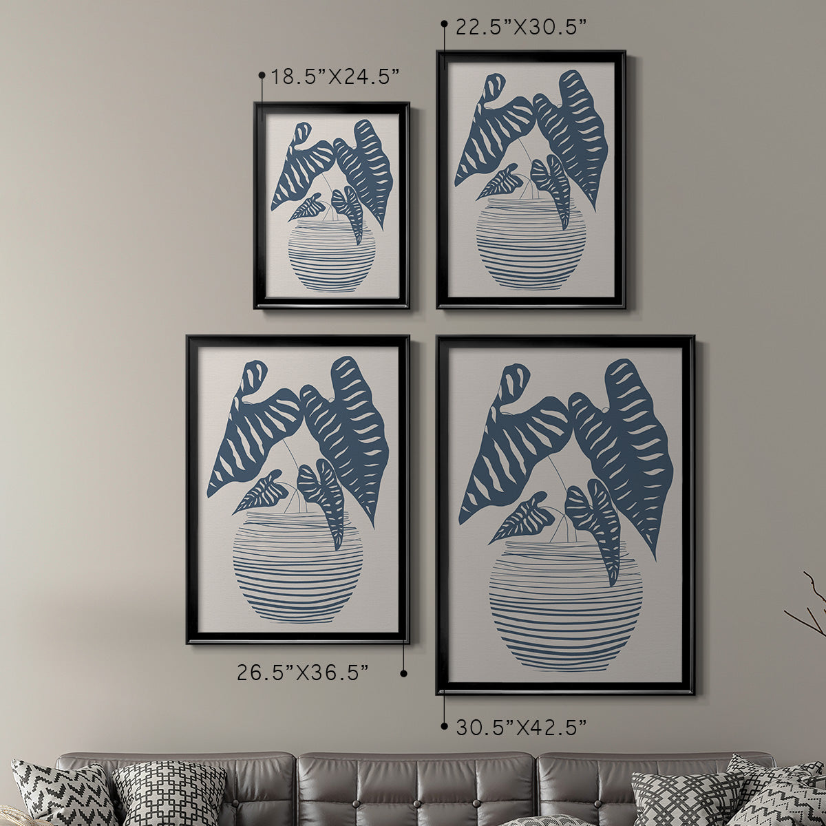 Wired in Monochrome I Premium Framed Print - Ready to Hang