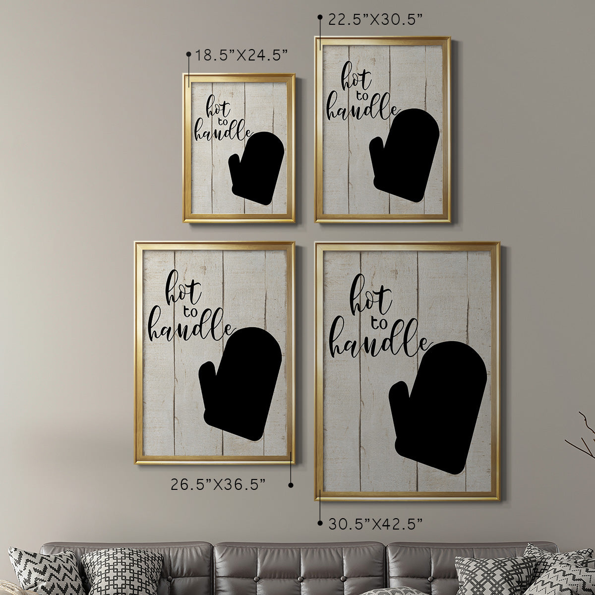 Hot To Handle Premium Framed Print - Ready to Hang