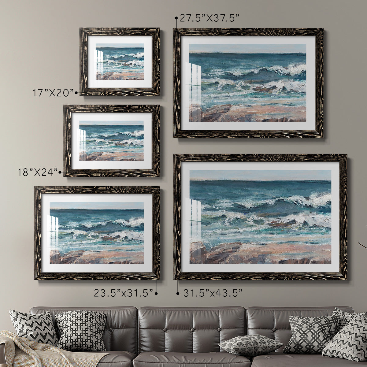 Ocean Breakers II-Premium Framed Print - Ready to Hang