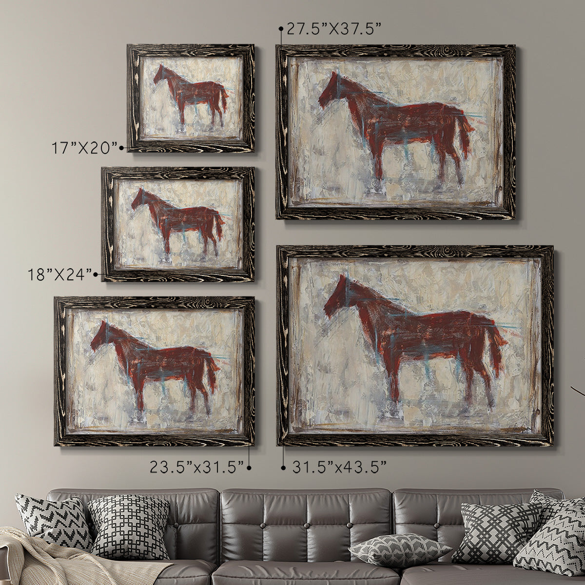 Iron Equine I-Premium Framed Canvas - Ready to Hang