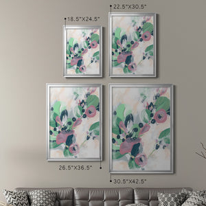 Tropical Branch Fresco II Premium Framed Print - Ready to Hang